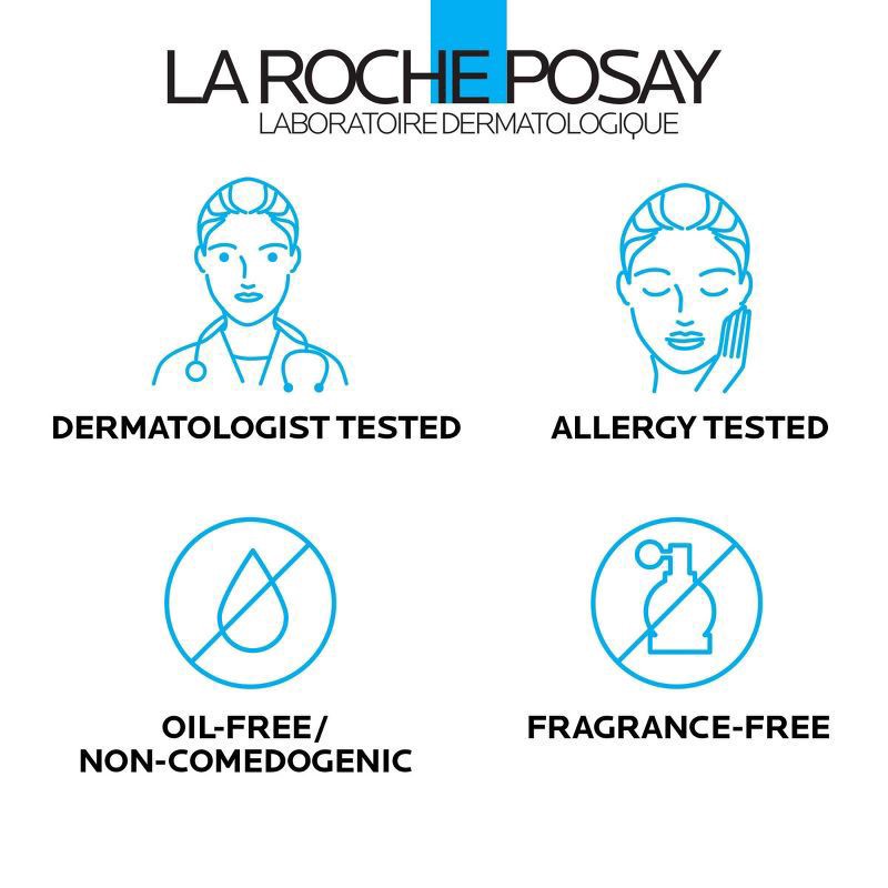 slide 6 of 8, La Roche-Posay Toleriane Travel Size Purifying Foaming Face Cleanser for Normal, Oily and Sensitive Skin, 1.69 fl oz