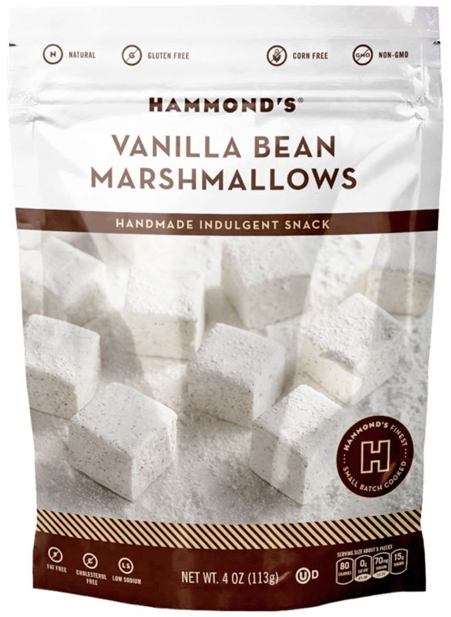 slide 1 of 1, Hammond's Hammonds Van Bean Marshmallow, 4 oz