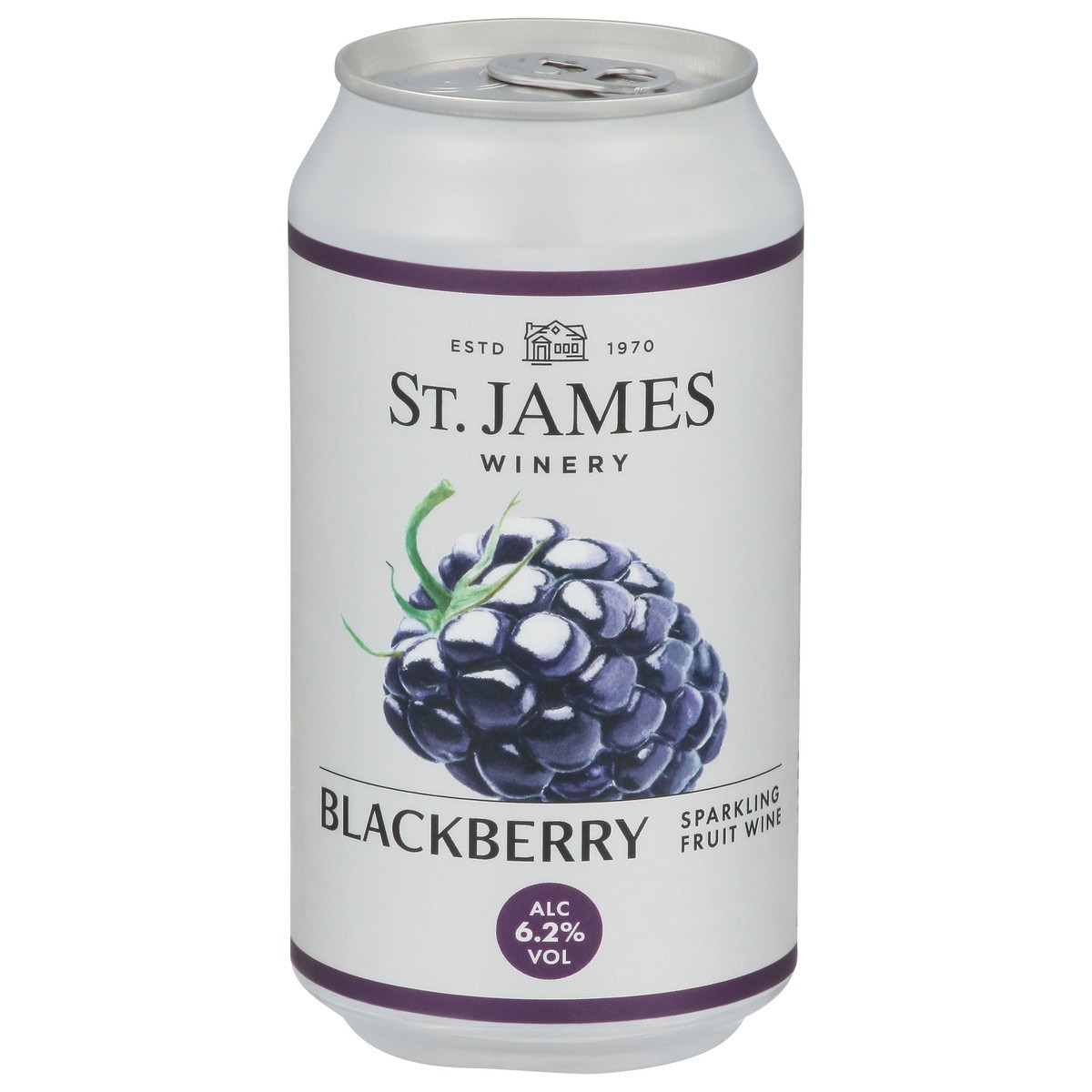 slide 1 of 1, St. James Winery Blackberry Sparkling Fruit Wine 375 ml, 375 ml