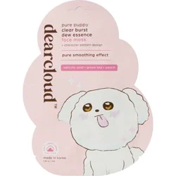 Dearcloud Pure Puppy Clear Burst Smoothing Face Mask
