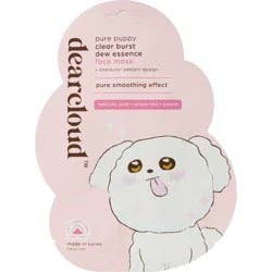 Dearcloud Pure Puppy Clear Burst Smoothing Face Mask