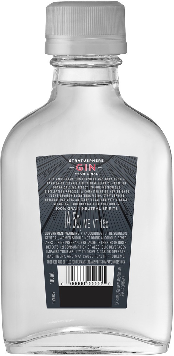 slide 2 of 3, New Amsterdam Gin 100ml, 100 ml