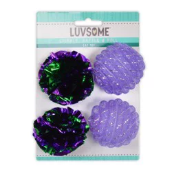 Luvsome Crinkle Rattle & Roll Cat Toy