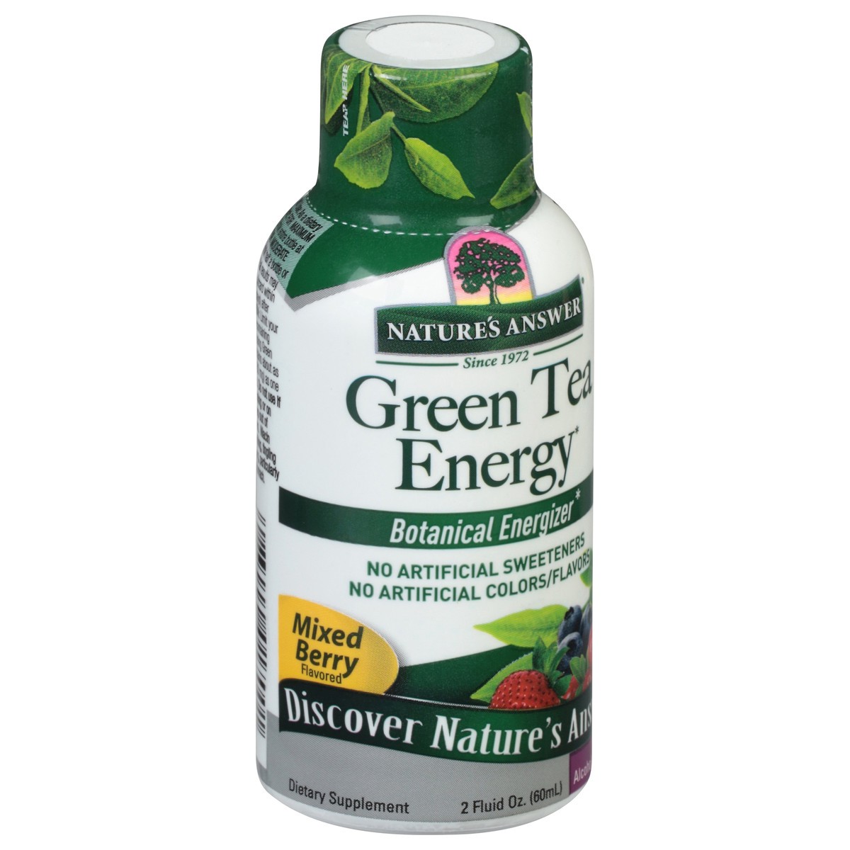 slide 7 of 9, Nature's Answer Green Tea Energy Shot With Yerba Mate - 2 fl oz, 1 ct