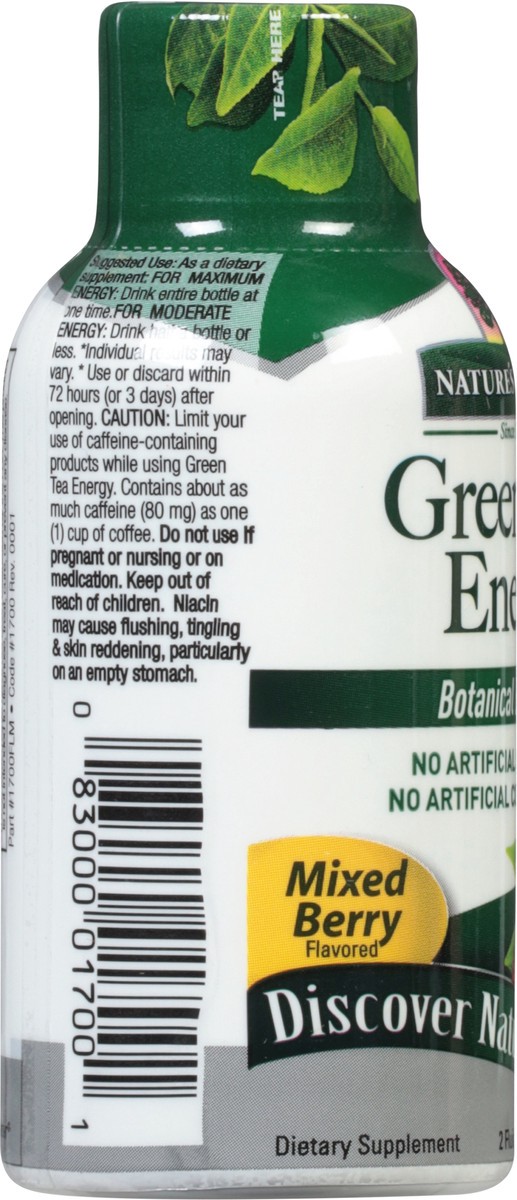 slide 9 of 9, Nature's Answer Green Tea Energy Shot With Yerba Mate - 2 fl oz, 1 ct