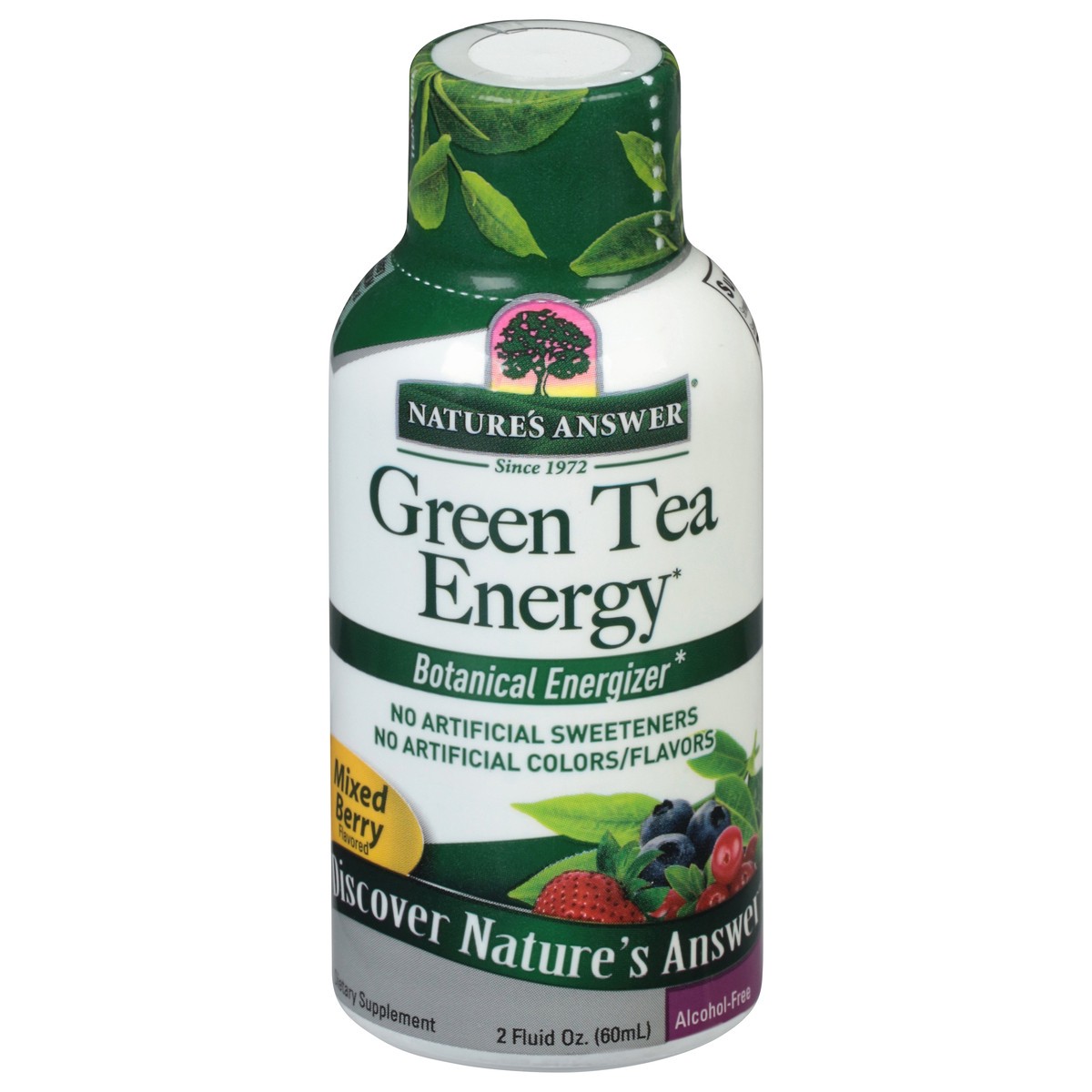 slide 1 of 9, Nature's Answer Green Tea Energy Shot With Yerba Mate - 2 fl oz, 1 ct