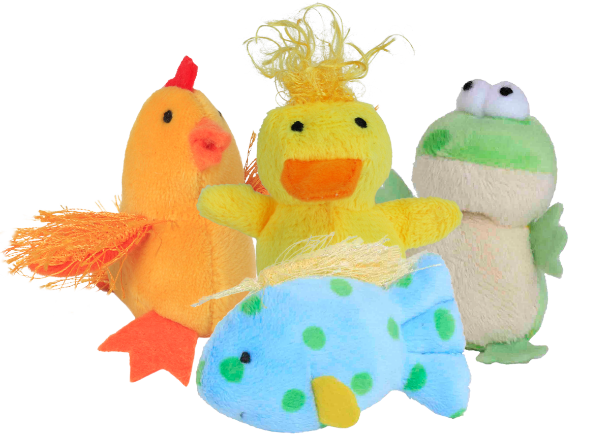 slide 1 of 1, Multipet Look Who's Talking Cat Toy with Catnip, 1 ct