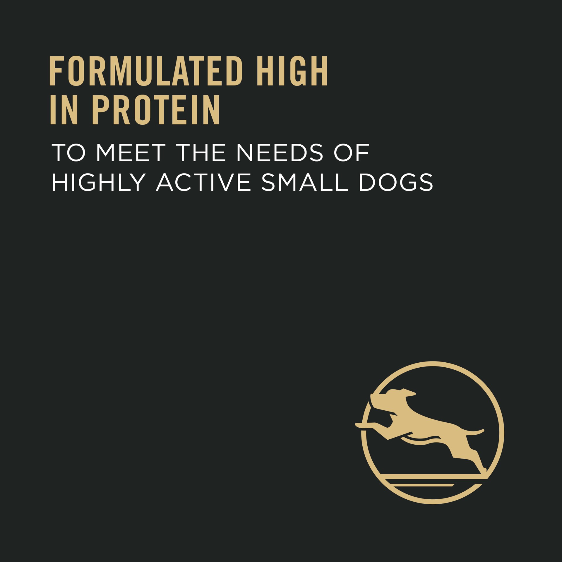 slide 7 of 8, Pro Plan Purina Pro Plan High Protein Small Breed Dog Food, Chicken & Rice Formula, 6 lb