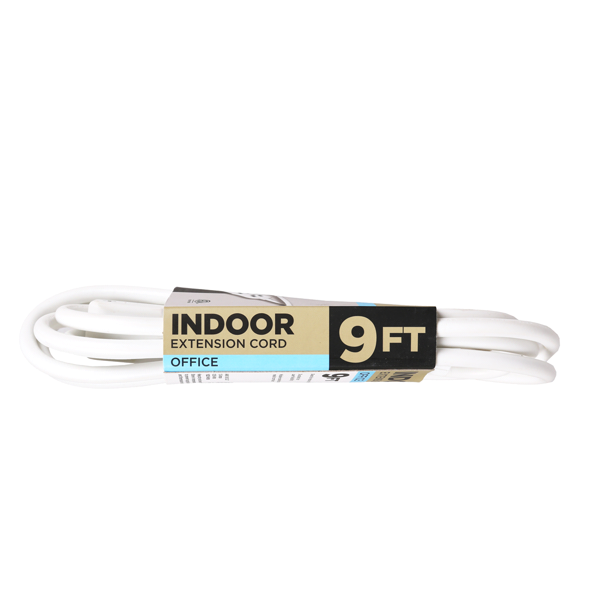 slide 9 of 9, Meijer 3 Outlet Indoor Cord, White, 1 ct