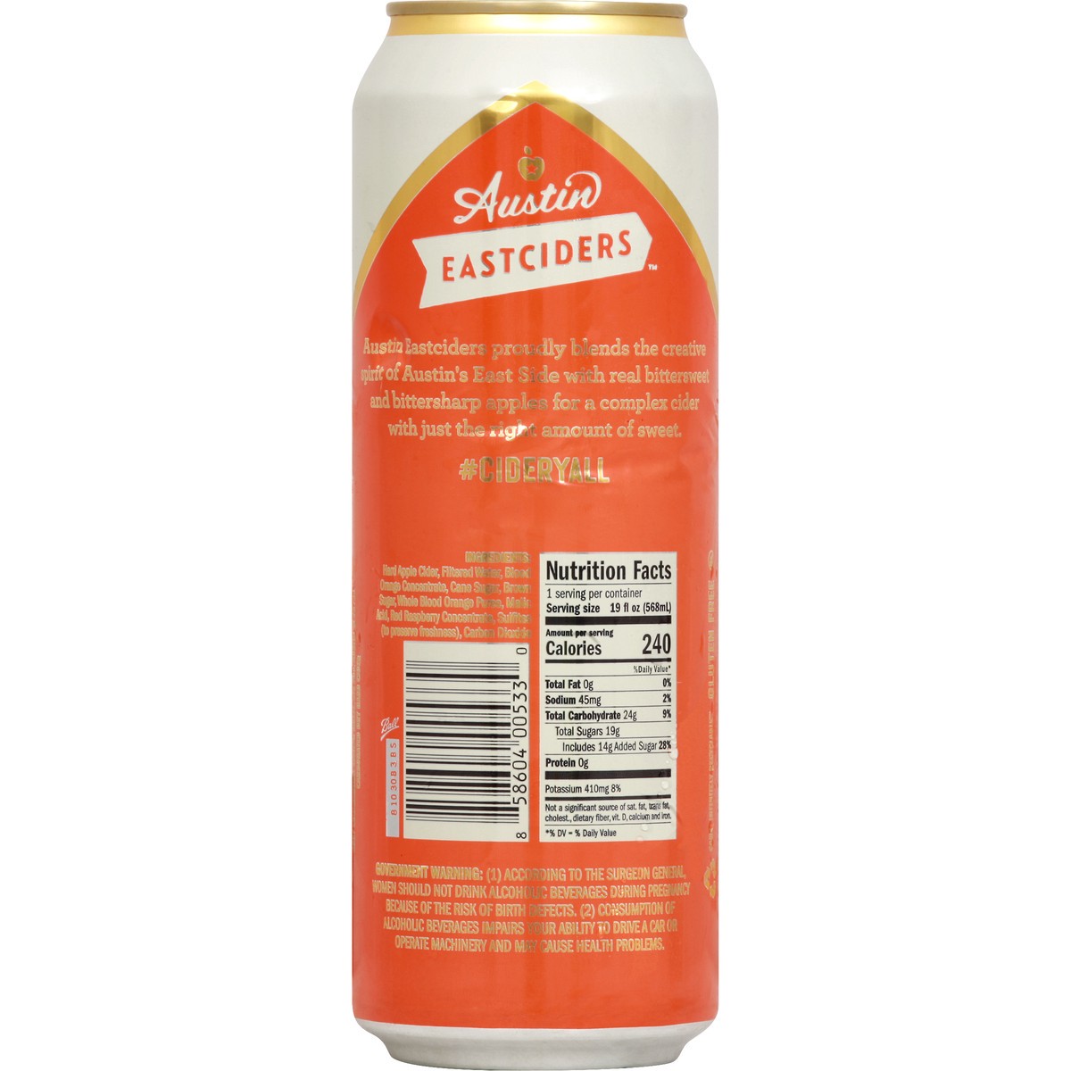 slide 8 of 10, Austin Eastciders Cider 19.2 oz, 19.2 oz