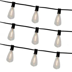 HD Designs Outdoors Solar String Lights