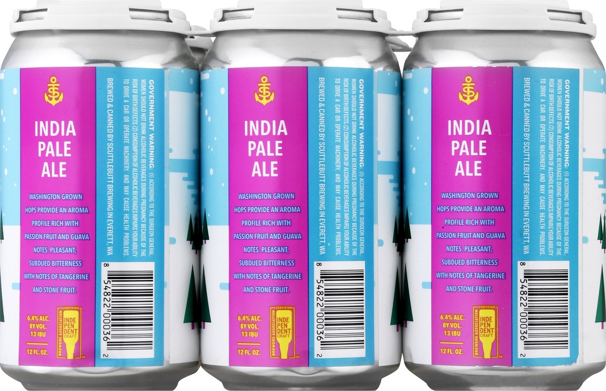 slide 7 of 9, Scuttlebutt Brewing 20 Weeks of Pow IPA Beer 6 ea, 6 ct