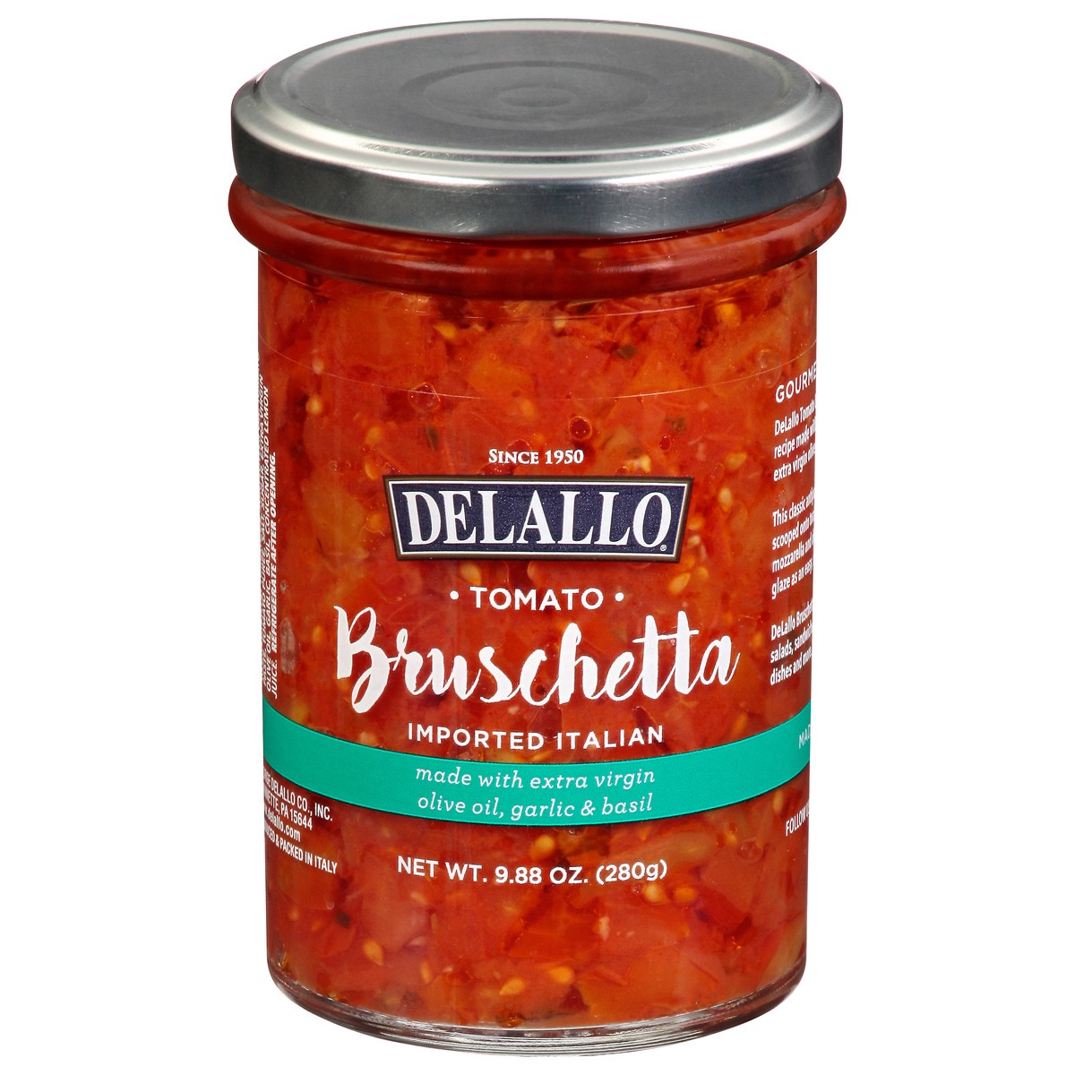 slide 1 of 1, DeLallo Italian Tomato Bruschetta, 9.88 oz