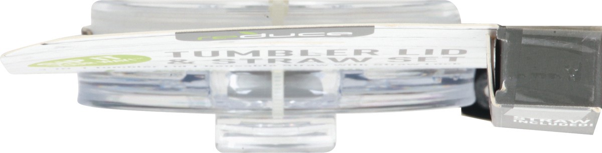 slide 9 of 9, Reduce 2 Pack Tumbler Lid & Straw Set 1 ea, 1 ct