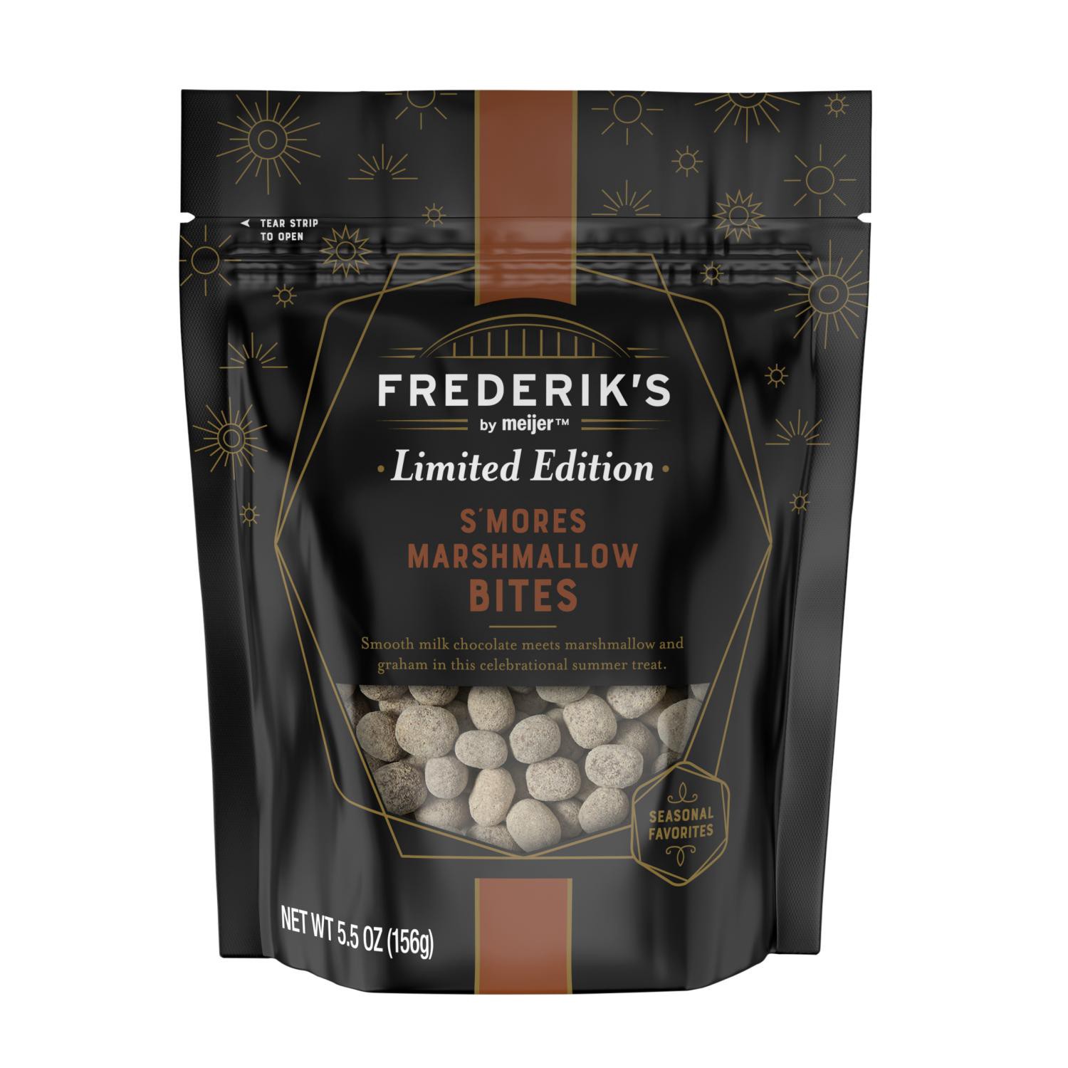 slide 1 of 2, FREDERIKS BY MEIJER Frederik's By Meijer S'mores Marshmallow Bites, 5.5 Oz, 5.5 oz