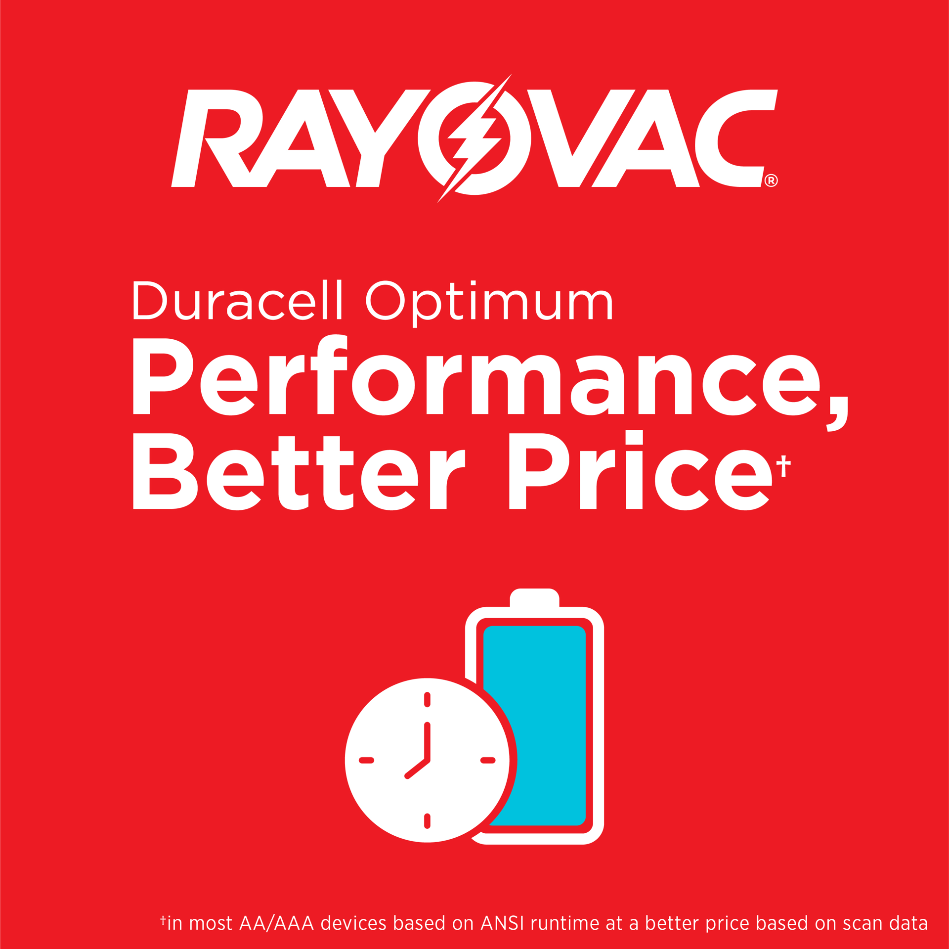 slide 5 of 5, Rayovac Fusion AA Batteries (6 Pack), Double A Alkaline Batteries, 6 ct