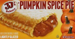 JJ's Bakery Lightly Glazed Pumpkin Spice Pie 4 oz