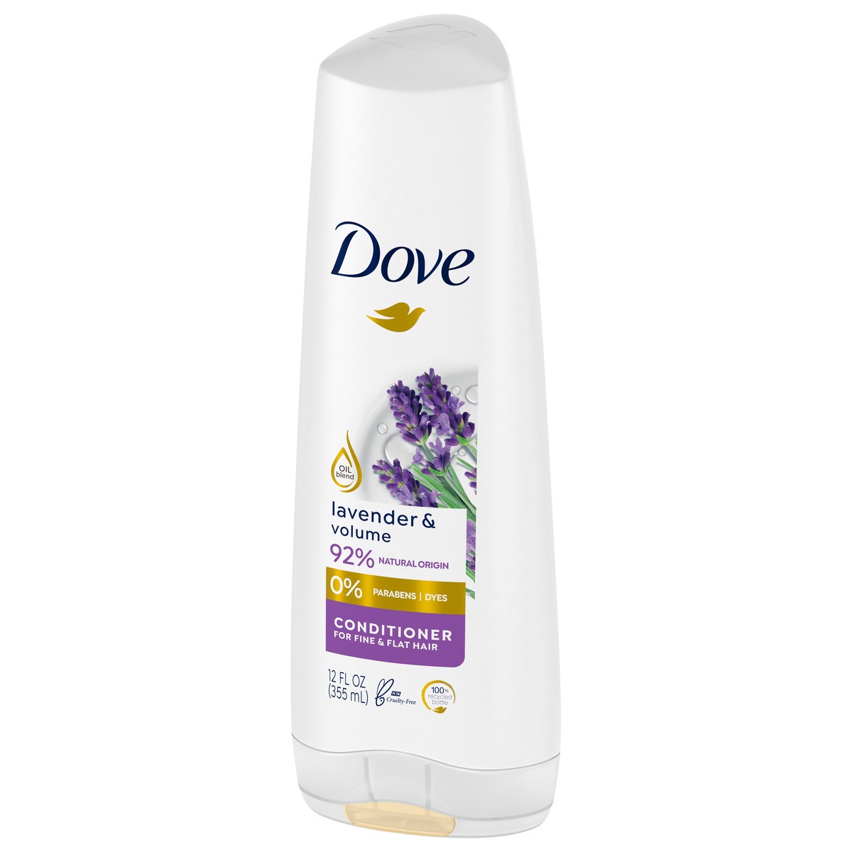 slide 13 of 13, Dove Volumizing Conditioner Lavender & Volume, 12 fl oz, 12 fl oz