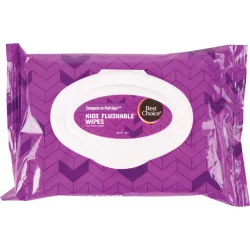 Best Choice Kids Flushable Wipes