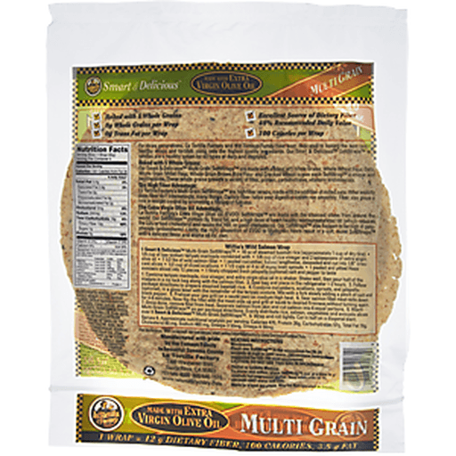 slide 7 of 8, La Tortilla Factory La Tortilla Smart & Delicious Multi Grain Soft Wraps, 13.1 oz