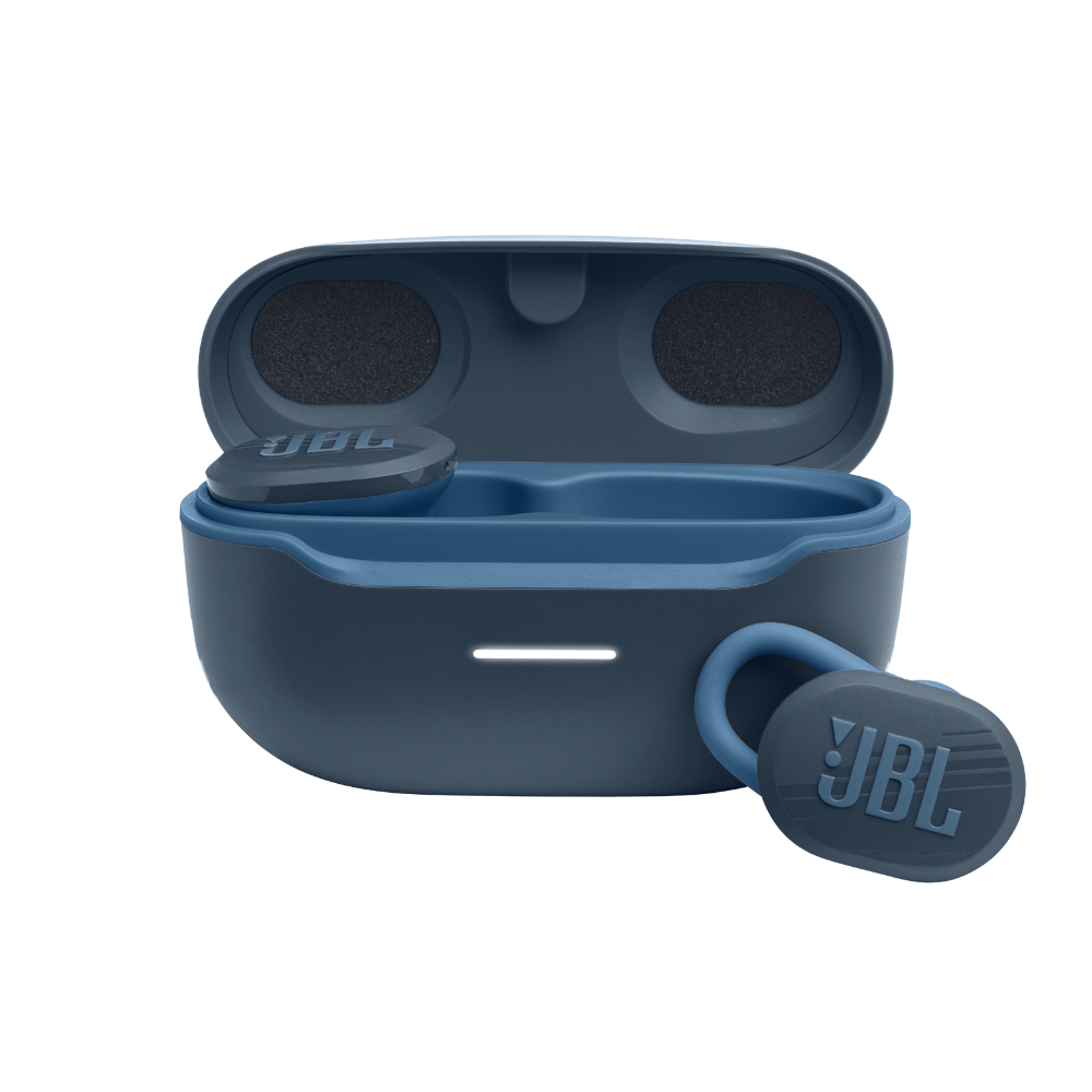 slide 1 of 1, JBL Endurance Race Wireless Earbuds - Blue, 1 ct