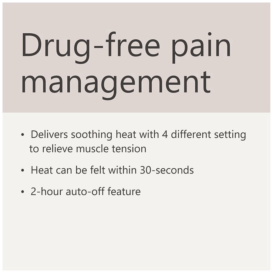 slide 3 of 5, Walgreens Plush Heat Therapy Blanket, 1 ct