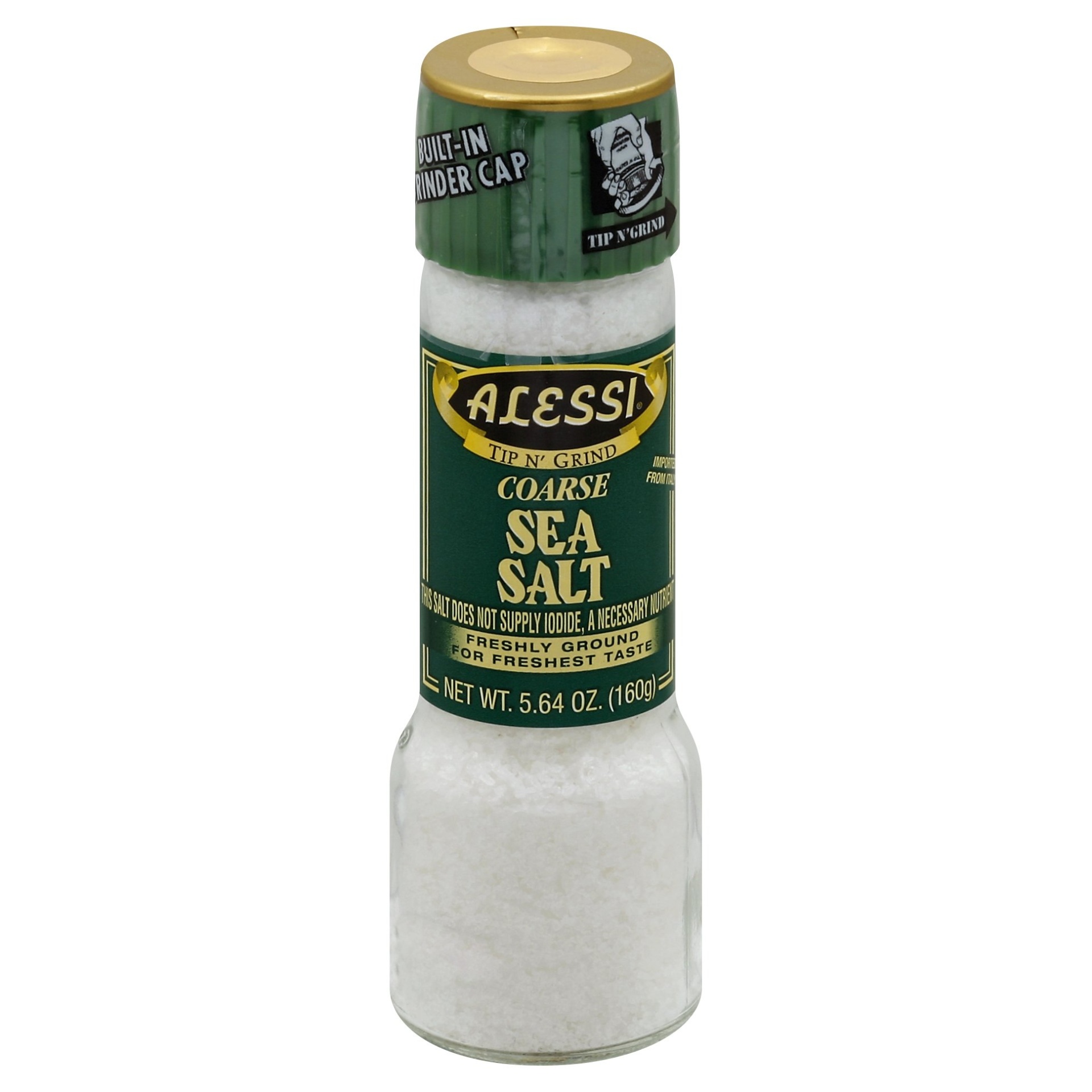 slide 1 of 1, Alessi Sea Salt, 5.64 oz