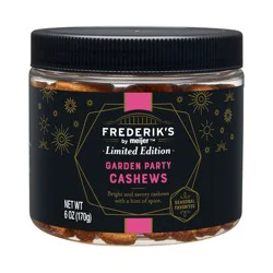 Frederiks By Meijer Nuts Summer Garden Cashew 6 Oz