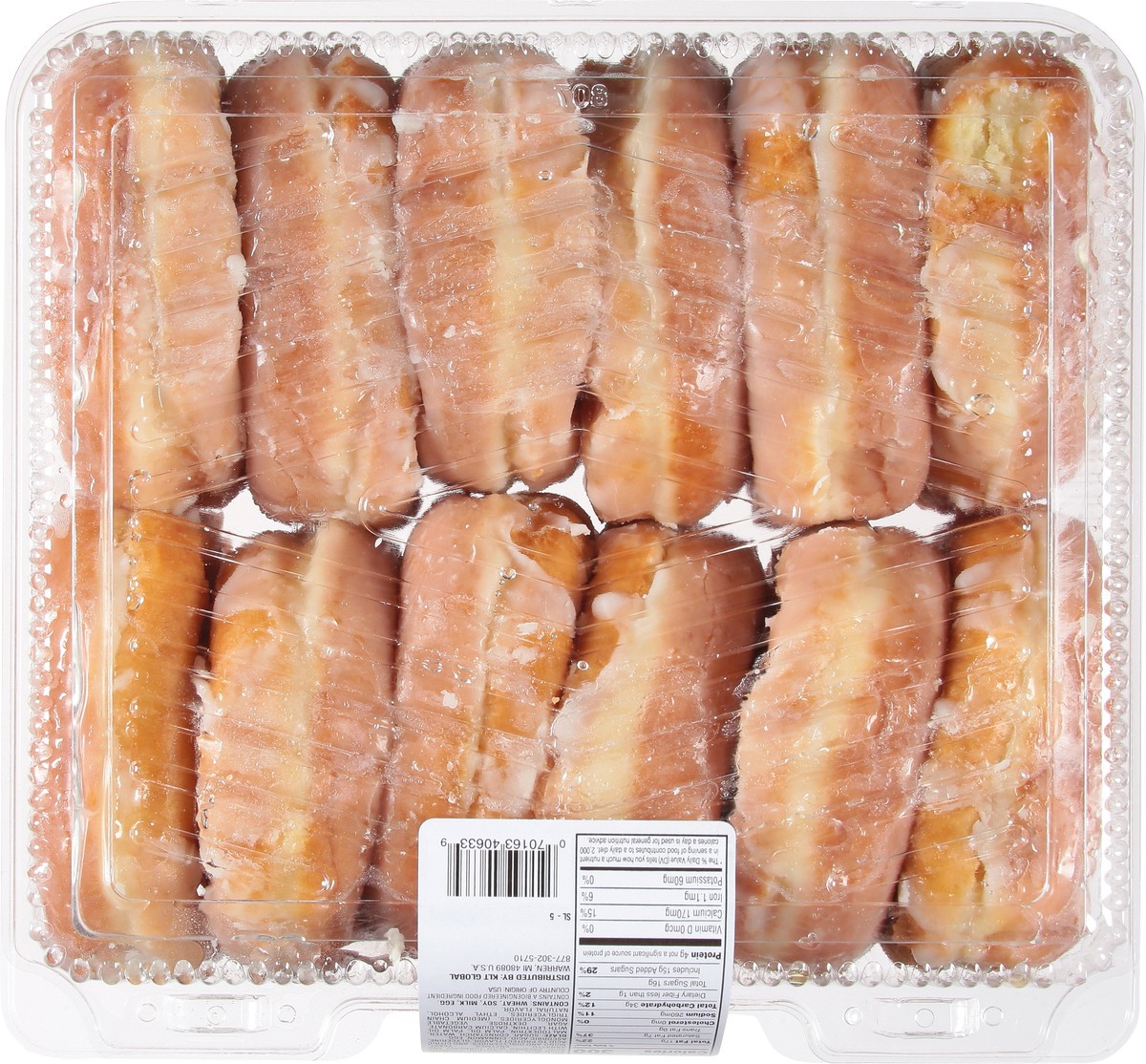 slide 7 of 9, Sabrina's Jumbo Glazed Donuts 33 oz, 33 oz