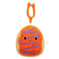 Squishmallows Clip on Orange Frosted Donut