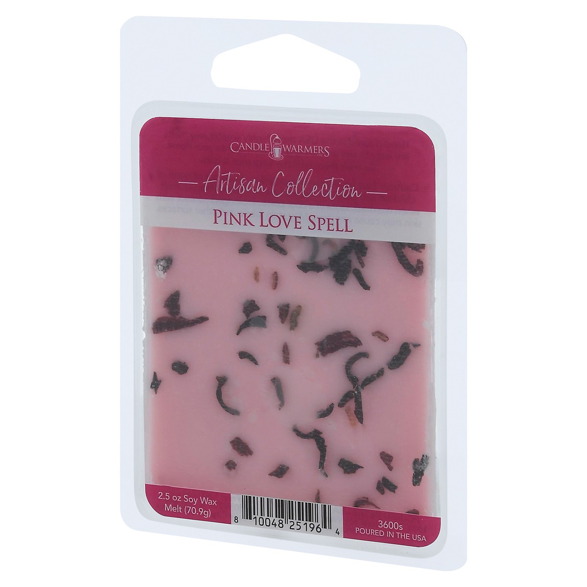 slide 6 of 11, Candle Warmers Artisan Collection Pink Love Spell Soy Wax Melt 2.5 oz, 2.5 oz
