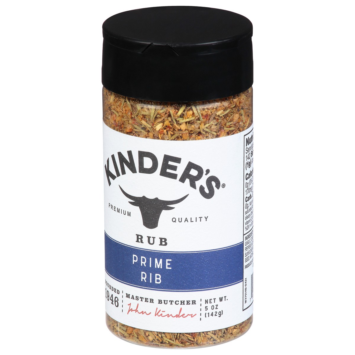 slide 4 of 9, Kinder's Prime Rib Rub 5 oz, 5 oz