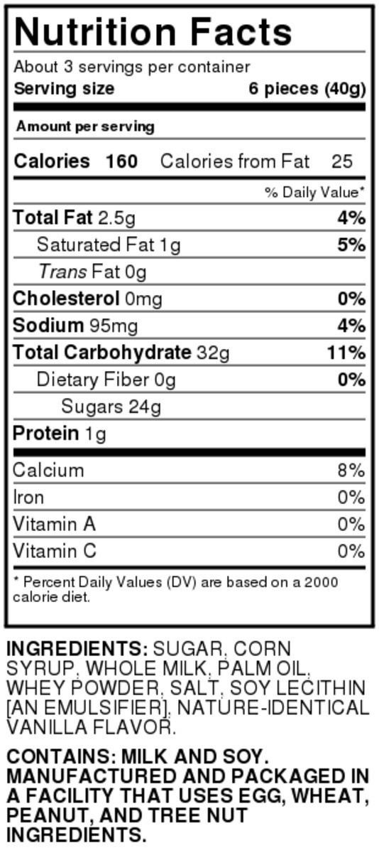 slide 4 of 9, Food Club Caramels Candies, 4.25 oz