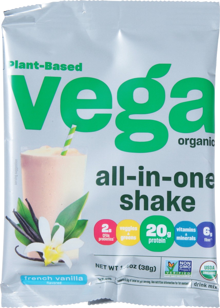 slide 4 of 14, Vega Plant-Based Organic Drink Mix 1.4 oz, 1.4 oz