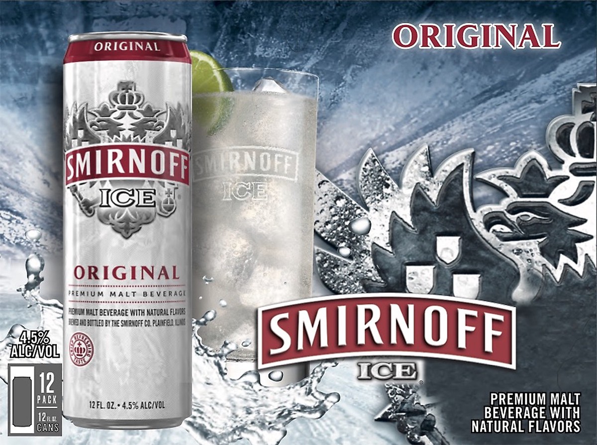 slide 2 of 4, Smirnoff Malt Beverage Ice Slim 12Pk, 144 fl oz