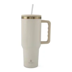 Manna Agenda Tumbler Swirly Tan, 40 oz