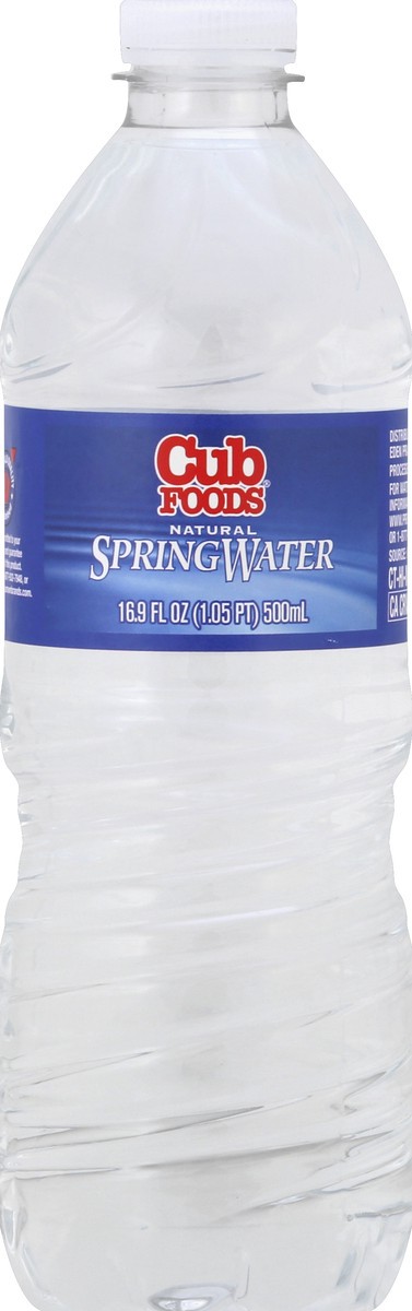 slide 6 of 6, Cub Foods Cub Spring Water - 16.9 oz, 16.9 oz