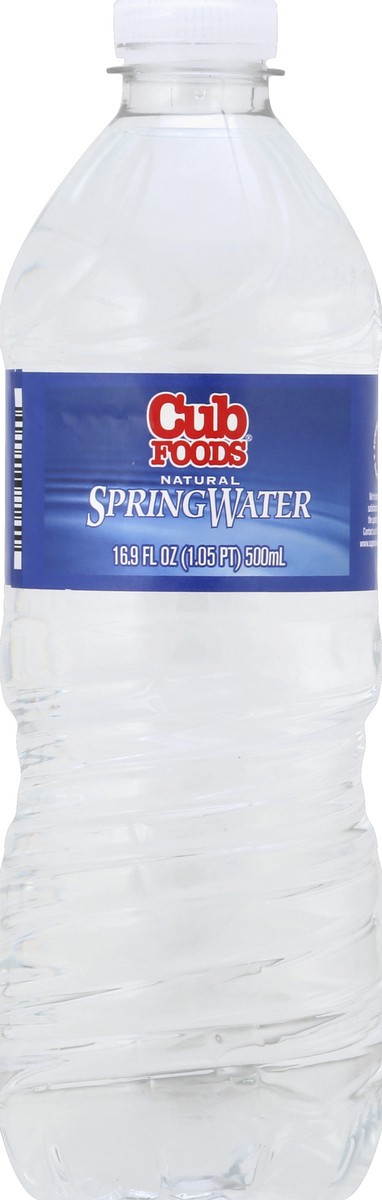 slide 4 of 6, Cub Foods Cub Spring Water - 16.9 oz, 16.9 oz