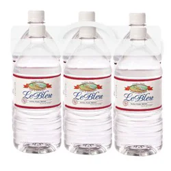 Le Bleu Premium Water 6 Pack 1 Liter Bottles