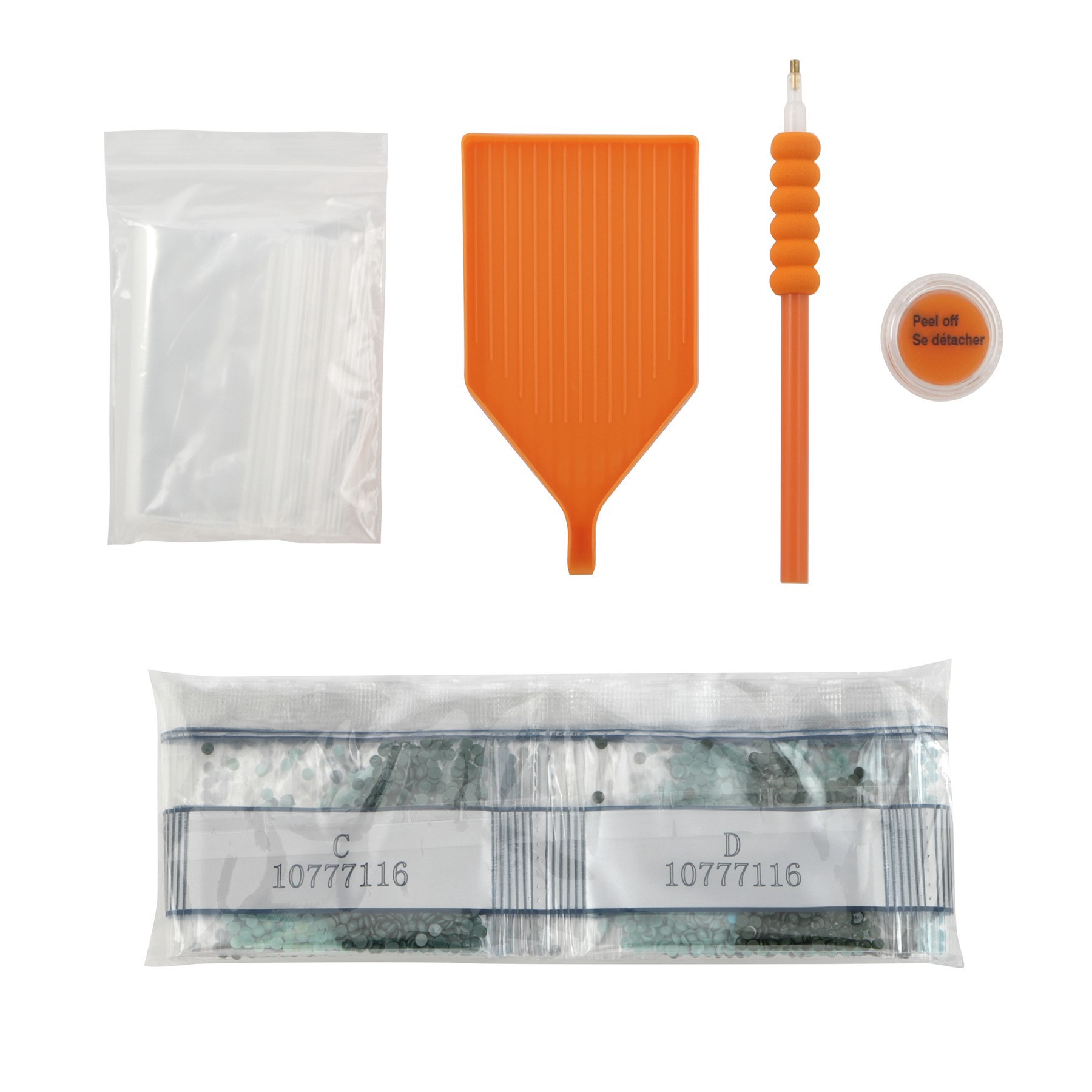 slide 2 of 4, 8" Graveyard Round Wood Plaque Diamond Art Kit By Make Market, 8 in