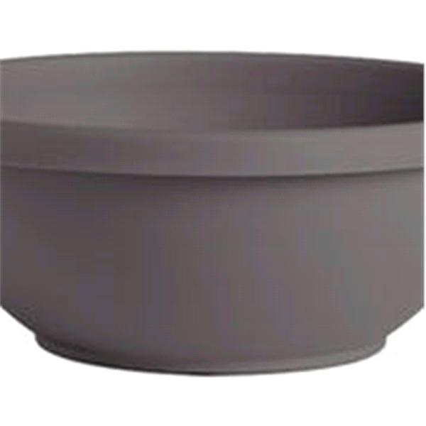 slide 1 of 1, Bloem Terra Bowl 14'' Charcoal, 1 ct