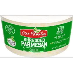 Our Family Shredded Parmesan Cheese Cup