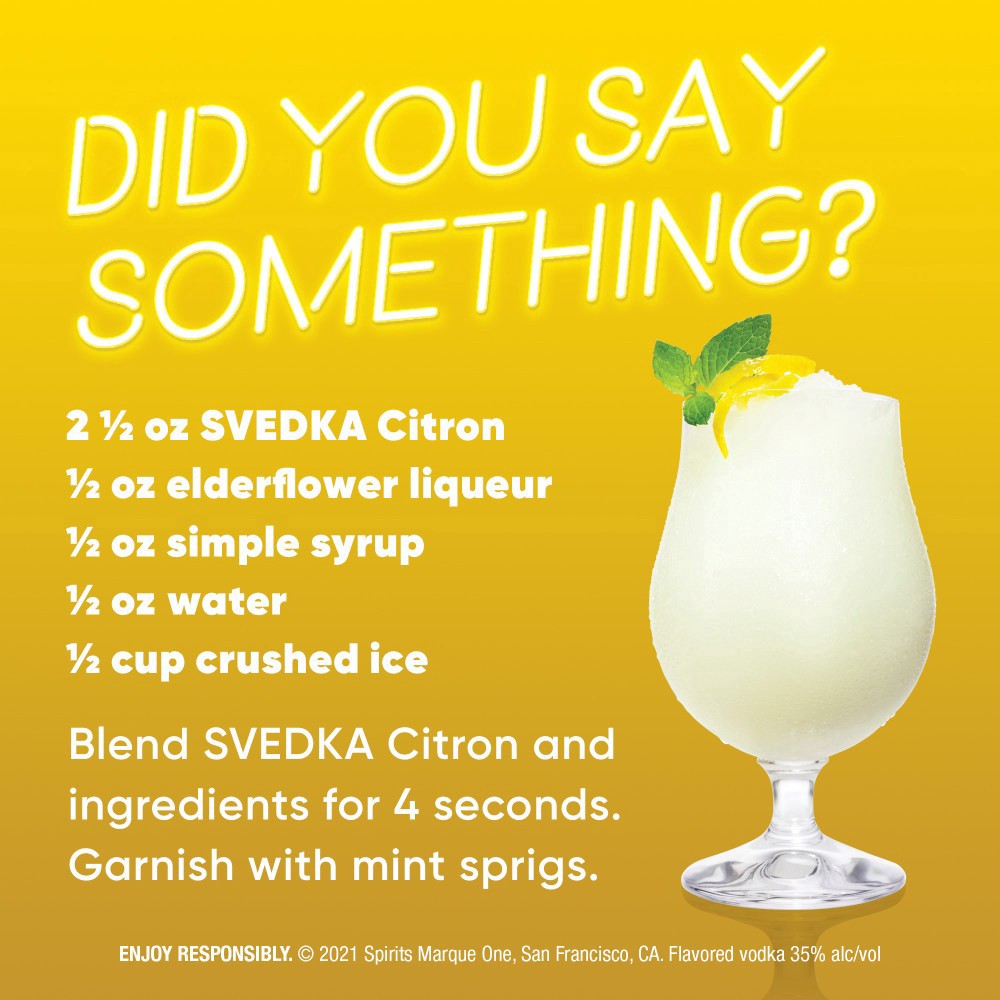 slide 3 of 7, SVEDKA Citron Lemon Lime Flavored Vodka, 1.75 L Bottle, 70 Proof, 59.17 fl oz