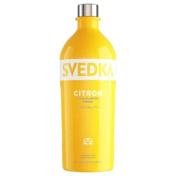 SVEDKA Citron Lemon Lime Flavored Vodka, 1.75 L Bottle, 70 Proof