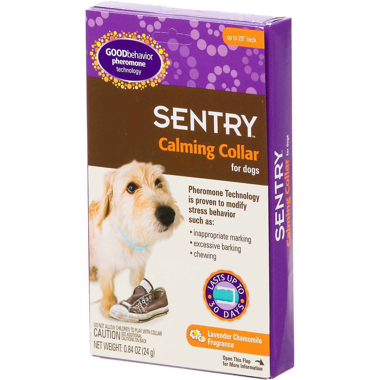 slide 1 of 1, Sentry Calming Collar for Dogs, 1 ct