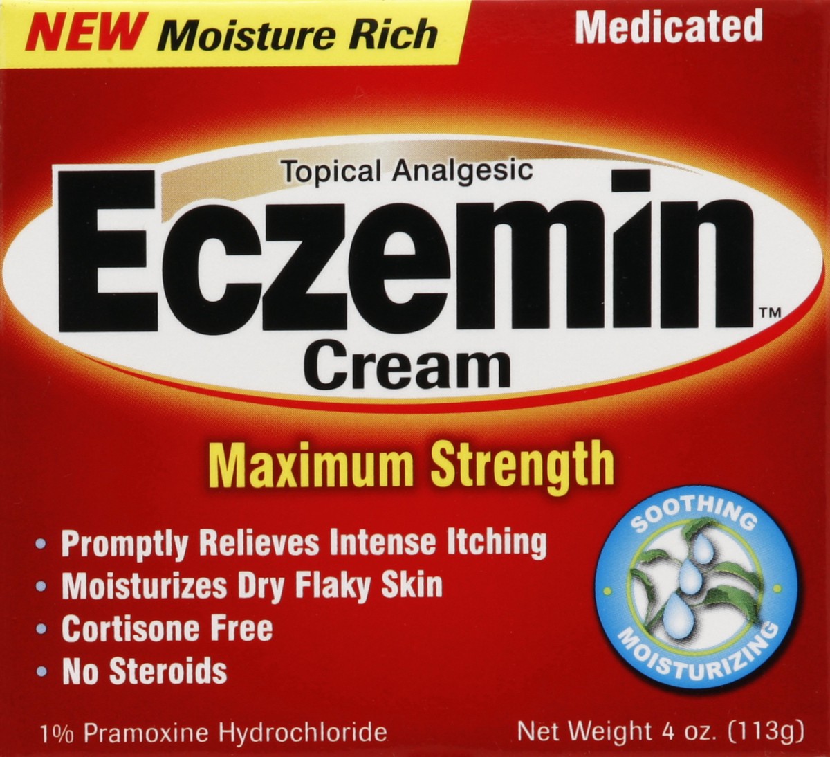 slide 2 of 5, Eczemin Cream 4 oz, 28 ct
