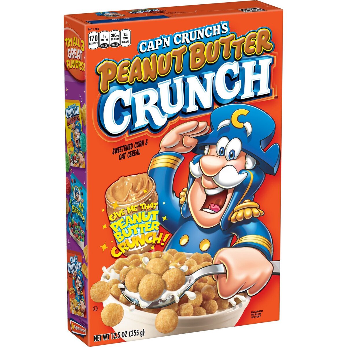 slide 2 of 6, Cap'n Crunch Cereal, 12.5 oz