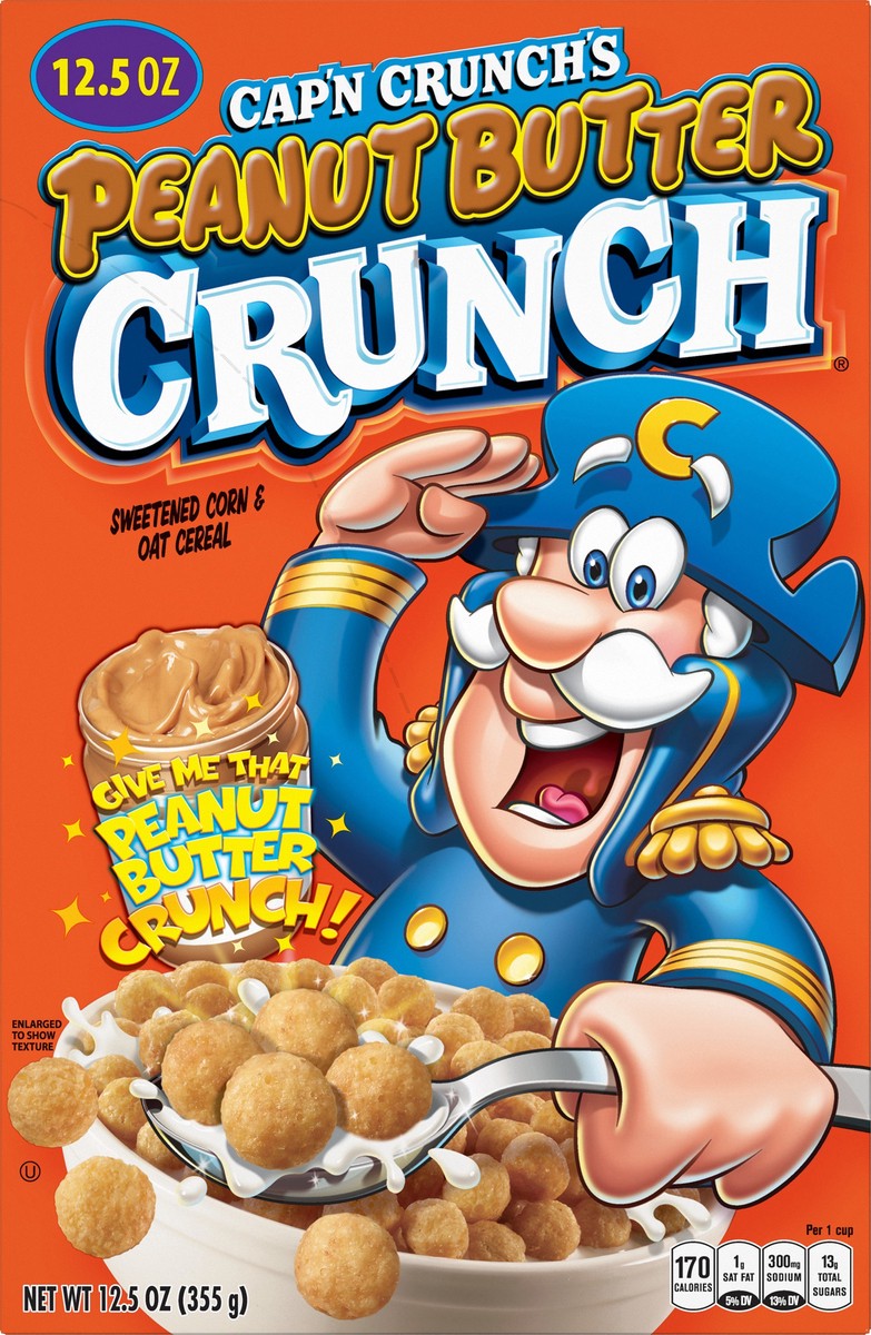 slide 1 of 6, Cap'n Crunch Cereal, 12.5 oz