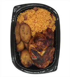 Half Chicken With Yellow Rice Hot