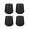 slide 27 of 29, Super Sliders 1 1/8" Rubber Chair Leg Tip Replacement, Black, 4 ct